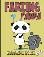 Farting Panda coloring book for kids: Fun Coloring pages , gift ideas for kids and toddlers , panda color book B08P37N8NN Book Cover