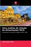 Uma análise de citação de dissertações MLIS 6203477710 Book Cover