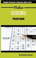 Small Sudoku Book: 5" x 8" Travel Friendly Edition with 50 Medium Sudokus Puzzles with Solutions B0933KF6J8 Book Cover