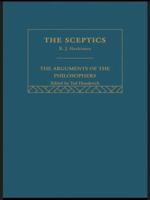 Sceptics-Arg Philosophers 0415510600 Book Cover