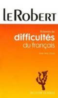 Dictionnaire Des Difficultes Du Francais 2850362646 Book Cover