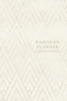 Ramadan Planner with Integrated Qur'an Journal: Gold Geometric: Focus on spiritual, physical and mental health 1034493728 Book Cover