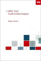 SPSS 12.0 Guide to Data Analysis 0131478869 Book Cover