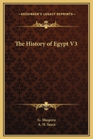 The History of Egypt V3 1162590947 Book Cover