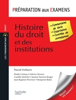 Préparation Aux Examens - Histoire Du Droit Et Des Institutions 2011462053 Book Cover
