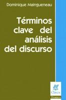 Terminos Claves del Analisis del Discurso (Claves (Ediciones Nueva Vision)) 2020229595 Book Cover