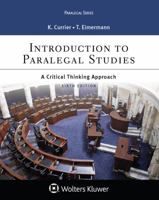 Introduction to Law for Paralegals: A Critical Thinking Approach [With Free Web Access] 0735578648 Book Cover