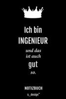 Notizbuch f�r Ingenieure / Ingenieur / Ingenieurin: Originelle Geschenk-Idee [120 Seiten kariertes blanko Papier] 1677443022 Book Cover