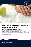 Mathematikunterricht Für Kinder Mit Hörbehinderung 6203379328 Book Cover