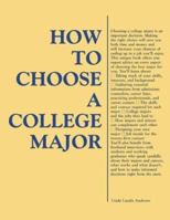How to Choose a College Major 0844281204 Book Cover