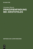 Prinzipienfindung Bei Aristoteles 3598774710 Book Cover