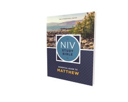 NIV Study Bible Essential Guide to Matthew, Paperback, Red Letter, Comfort Print 0310460433 Book Cover