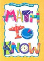 Great Source Math to Know: Student Handbook 0669535974 Book Cover