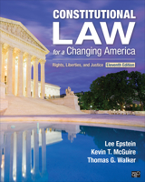 Constitutional Law for a Changing America 1452226741 Book Cover