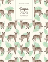 Popo 2020 Planner: Monthly Weekly Daily - Dated With Todo Notes - Tonkinese 1706361661 Book Cover