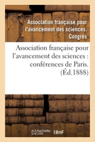 Association française pour l'avancement des sciences: conférences de Paris. 29. P2 201409425X Book Cover