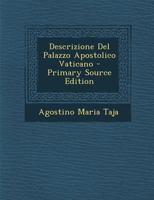Descrizione Del Palazzo Apostolico Vaticano 1022269704 Book Cover