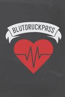 Blutdruckpass: Klein, kompakt und praktisch, Platz f�r mehr als 2000 Messungen 1080012621 Book Cover