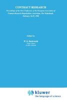 Contract Research 0792314492 Book Cover