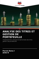 Analyse Des Titres Et Gestion de Portefeuille 6204050974 Book Cover