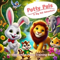 Potty Pals: a big kid adventure : interactive potty training books for 2 year olds B0DRW33ZQM Book Cover