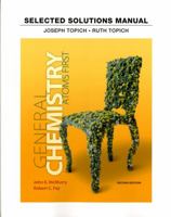 Student Solutions Manual for General Chemistry: Atoms First 0321813324 Book Cover