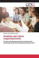 Analisis del Clima Organizacional 3659026654 Book Cover