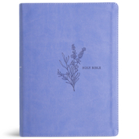 KJV Study Bible, Full-Color, Lavender Leathertouch, Indexed B0FP8KZNNQ Book Cover