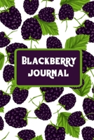 Blackberry journal: Cute Lined Notebook for Blackberry Lovers 1694311953 Book Cover