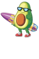 Surfen Avocado: Wochenplaner Januar bis Dezember 2020 - 1 Woche auf einen Blick - DIN A5 Monatsplaner Jahresplaner Jahr Terminplaner Checklisten & Notizen Surf Surfer Surfboarding Wellen Strand Wasser 1678564230 Book Cover