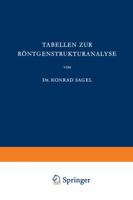 Tabellen Zur Rontgenstrukturanalyse 3540022465 Book Cover