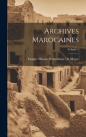 Archives Marocaines; Volume 2 1022544020 Book Cover