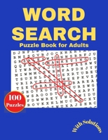 Word Search Puzzle Book For Adults 1716366208 Book Cover