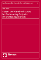 Daten- Und Geheimnisschutz Bei Outsourcing-Projekten Im Krankenhausbereich 3848717018 Book Cover