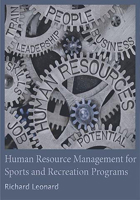Human Resource Management for Sports and Recreation Programs 194006743X Book Cover