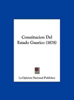 Constitucion Del Estado Guarico 1160836515 Book Cover