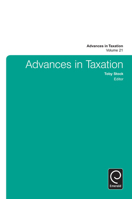 Advances in Taxation 1784411205 Book Cover