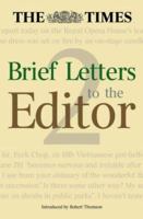 The Times: Brief Letters to the Editor-Book 2 (Bk.2) 0007166478 Book Cover