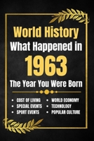 World History What Happened in 1963: The Year You Were Born - Major Events, Sports Highlights, Technological Advances, Cost of Living Changes and More B0FK3X6FNG Book Cover