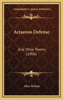 Act�on's Defense 1176073613 Book Cover