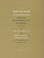 The Dead Sea Scrolls Concordance: The Non-biblical Texts from Qumran 9004125213 Book Cover