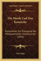 Die Musik Und Das Komische 3741135704 Book Cover