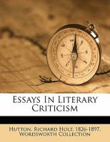 Essays in Literary Criticism 1355953871 Book Cover