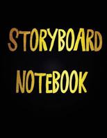Storyboard Notebook: 1:1.85 - 4 Panels with Narration Lines for Storyboard Sketchbook ideal for filmmakers, advertisers, animators,notebook,storyboard drawings 1719429405 Book Cover