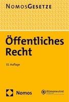 Offentliches Recht: Textsammlung 3756007693 Book Cover