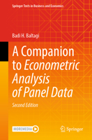 A Companion to Econometric Analysis of Panel Data (Springer Texts in Business and Economics) 3032096863 Book Cover