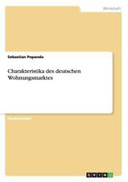 Charakteristika des deutschen Wohnungsmarktes 3668169454 Book Cover