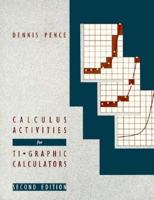 Calculus Activities for Ti-Graphic Calculators 0534932673 Book Cover