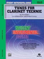 Student Instrumental Course Tunes for Clarinet Technic: Level I 0757907156 Book Cover