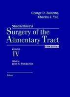 Shackelford's Surgery of the Alimentary Tract: The Colon (Surgery Alimentary Tract) 0721682073 Book Cover